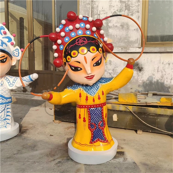 卡通戲曲銅像.jpg 卡通戲曲銅像.jpg