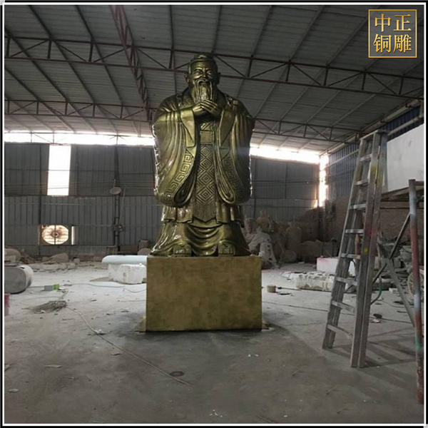 校園孔子雕塑鑄造.jpg 校園孔子雕塑鑄造.jpg