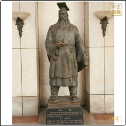  室外大型大禹人物雕塑 