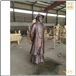 純銅丁葆楨雕塑 純銅丁葆楨雕塑