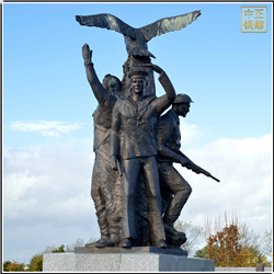 景觀大型人物雕塑鑄造 景觀大型人物雕塑鑄造