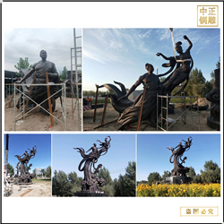 大型鳳凰於飛園林雕塑制作廠(chǎng)家 