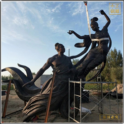 大型園林鳳凰於飛雕塑 大型園林鳳凰於飛雕塑