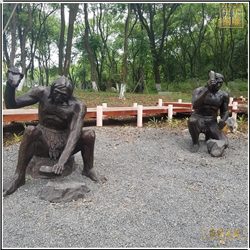 馬壩人銅雕塑制作 馬壩人銅雕塑制作