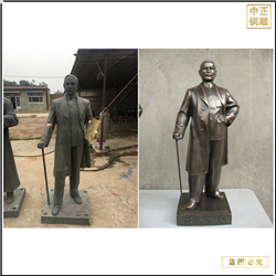 孫中山銅雕塑鑄造 