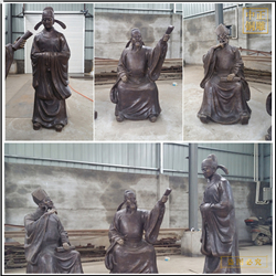 景區(qū)大型人物銅雕塑鑄造 景區(qū)大型人物銅雕塑鑄造