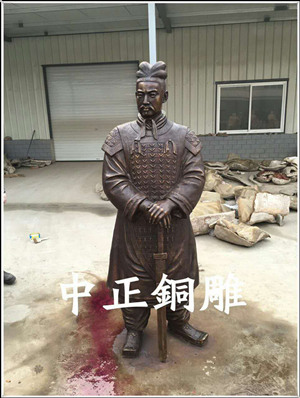 古代將軍銅像 古代將軍銅像
