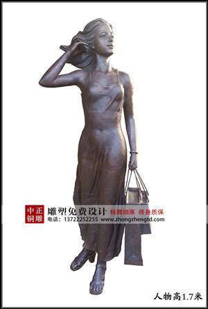 時(shí)尚女郎雕塑 時(shí)尚女郎雕塑
