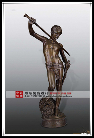大型西方人物雕塑