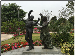 鑄銅拉丁舞雕塑 鑄銅拉丁舞雕塑