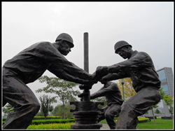 鑄銅石油工人雕塑 鑄銅石油工人雕塑