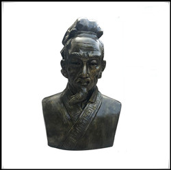 司馬遷雕塑|加工司馬遷銅像