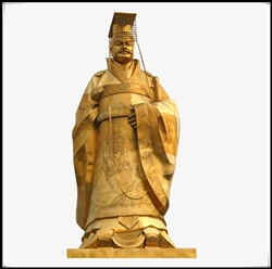 秦始皇銅雕塑|秦始皇雕塑價(jià)格