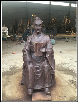 方以智銅雕塑|方以智雕塑價(jià)格