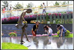 小女孩雕塑|加工小女孩銅像 小女孩雕塑|加工小女孩銅像