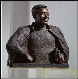 焦裕祿銅雕塑|焦裕祿名人雕塑 焦裕祿銅雕塑|焦裕祿名人雕塑