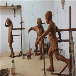 小孩游戲銅雕 小孩游戲銅雕