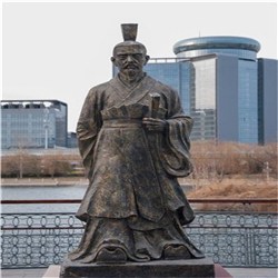 2米韓非雕塑 2米韓非雕塑