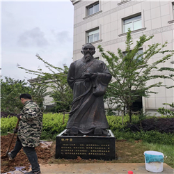 鑄銅張仲景雕像 鑄銅張仲景雕像