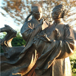 戲曲銅雕塑 戲曲銅雕塑