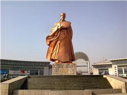 鑄銅諸葛亮雕塑 鑄銅諸葛亮雕塑