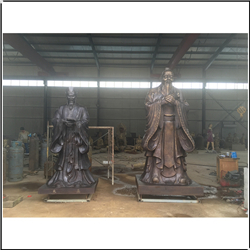 青銅孔夫子雕像 青銅孔夫子雕像