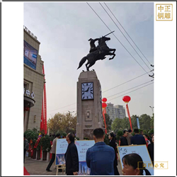 城市騎士景觀雕塑 城市騎士景觀雕塑